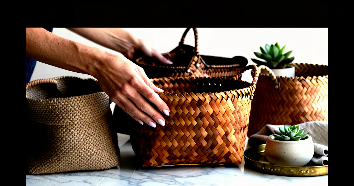 best woven baskets for decor