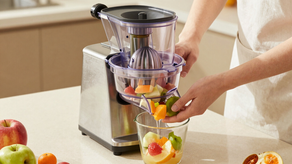 best cold press juicer with self-feeding hopper