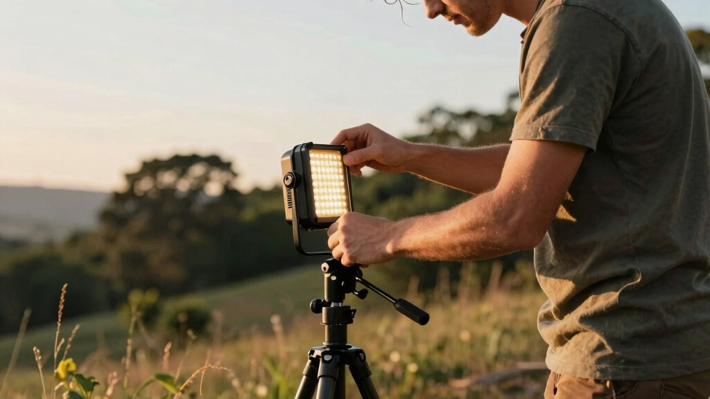 best portable LED light kits for creators