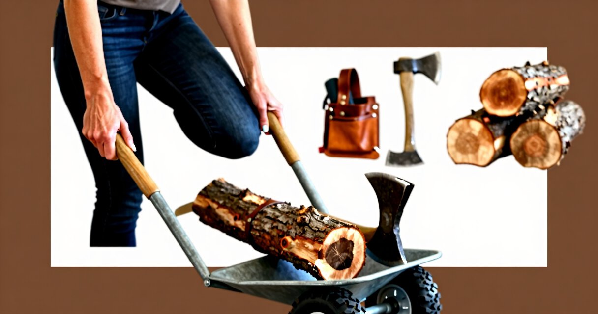 best log hauling cart for rough ground