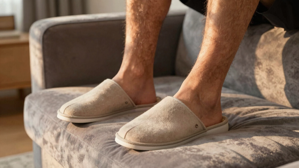 premium slippers for home luxury men