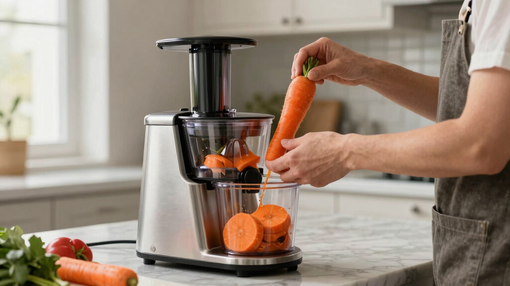 best wide feed chute slow juicer