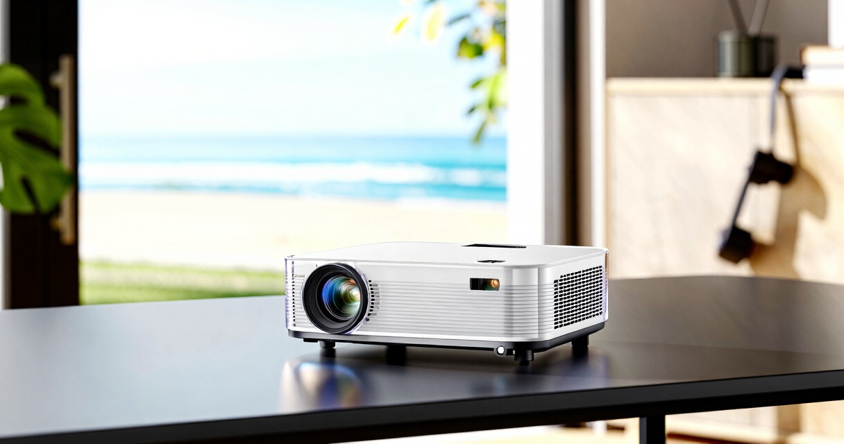 ultra short throw projector