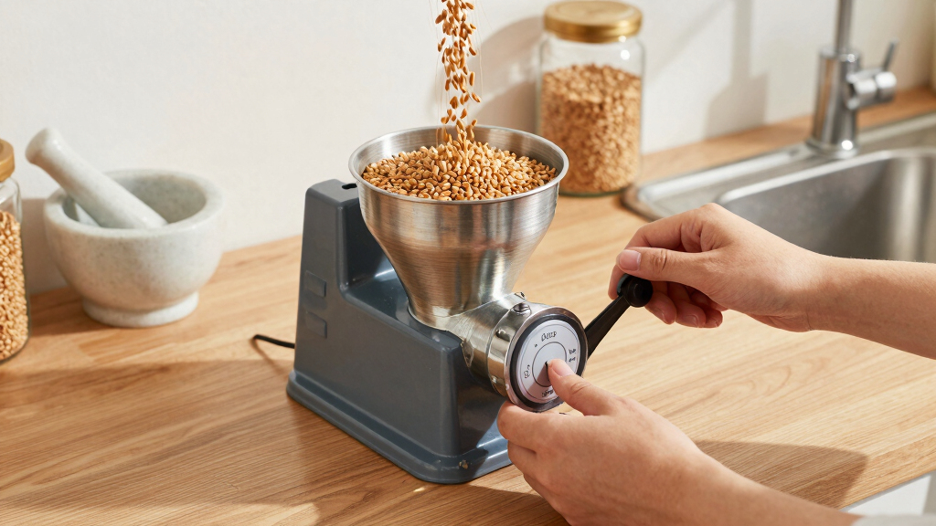 best electric grain mill for wheat berries