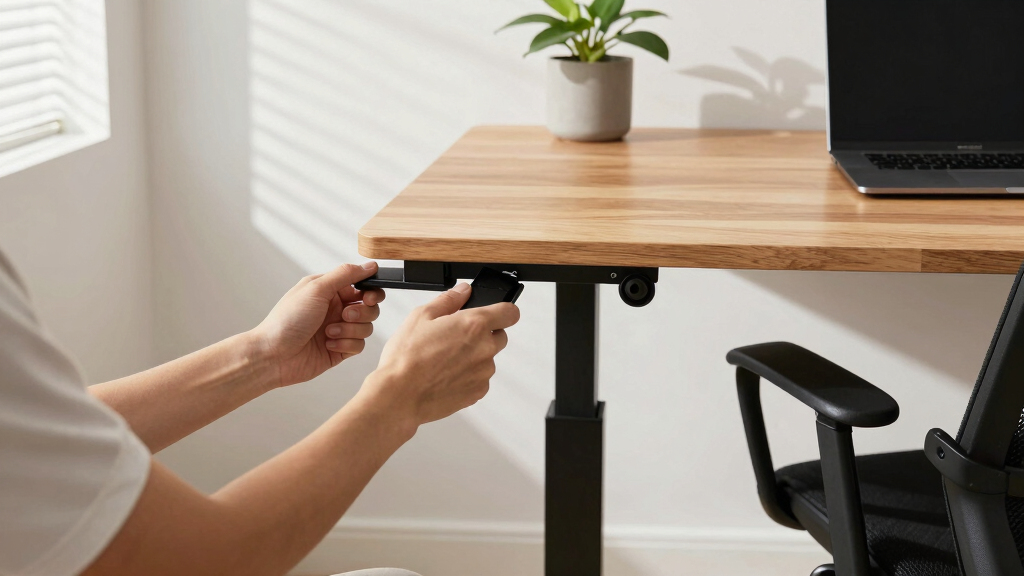 best sit stand desk frames for custom desktops