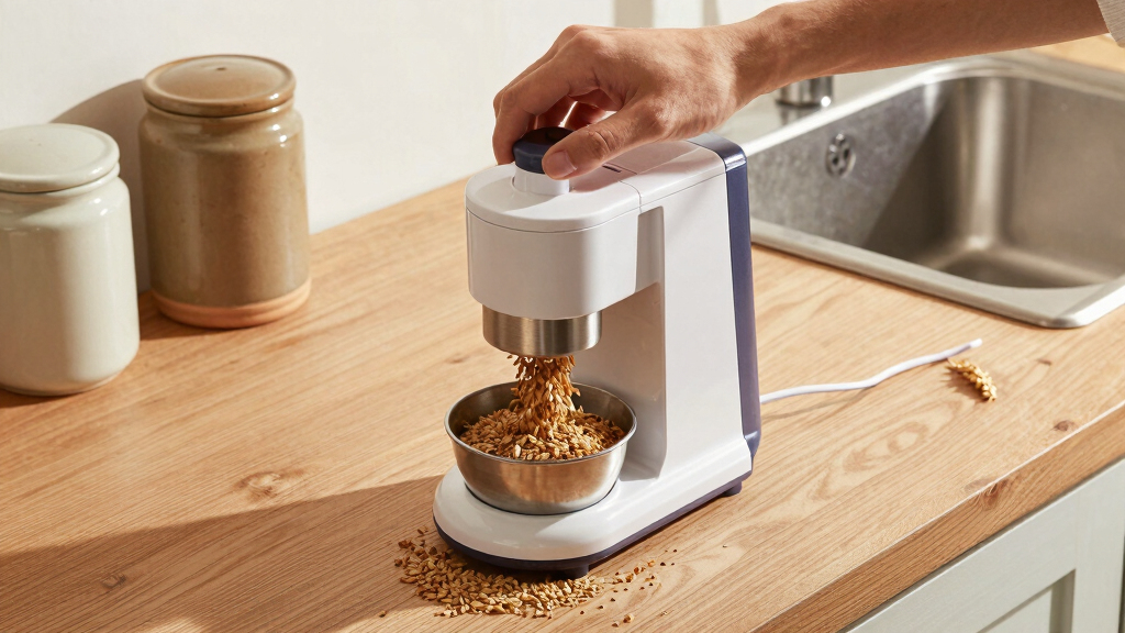 best electric grain mill
