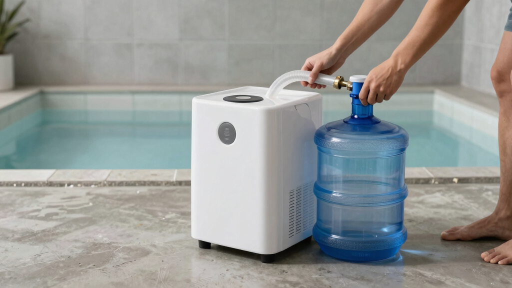 best dehumidifier with pump for spa basement
