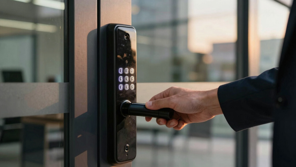 best access control keypad door lock system