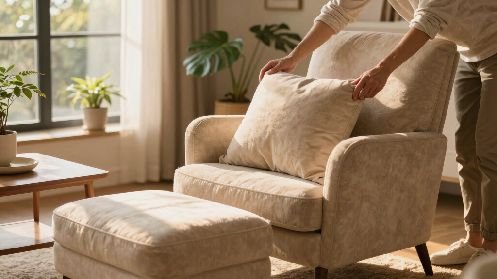 best accent chair with ottoman