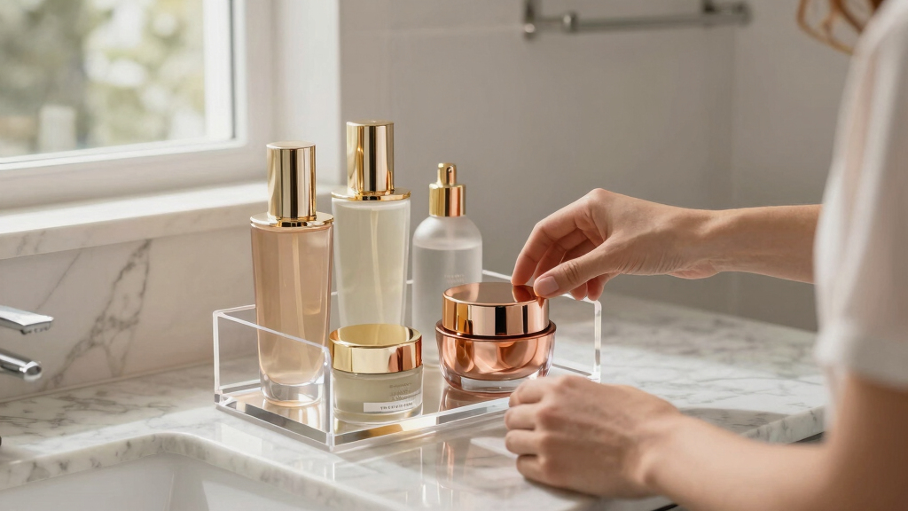 best luxury skincare organizer set