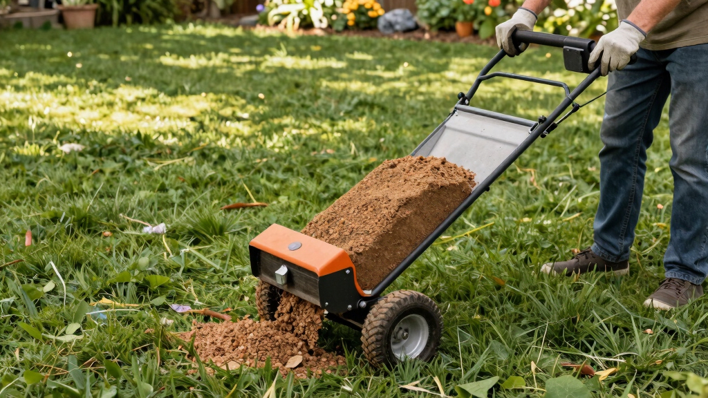 best topdresser for compost on turf