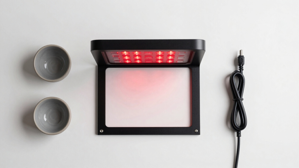 red light therapy panel