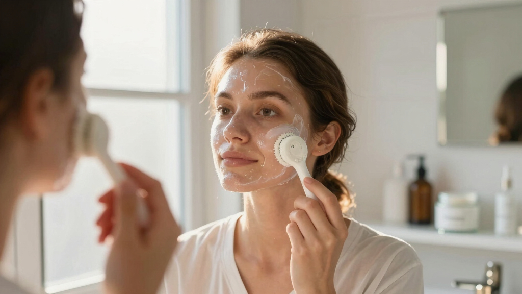 best cleansing brush for acne prone skin