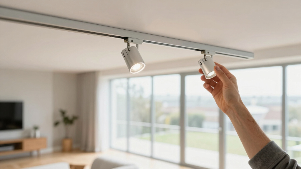 best track lighting kits for living rooms