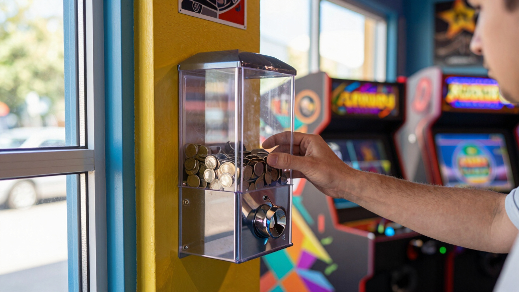 best token dispensers for game rooms