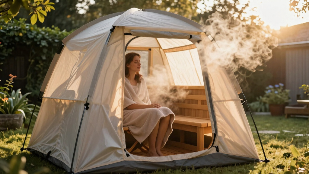 best portable steam sauna tent
