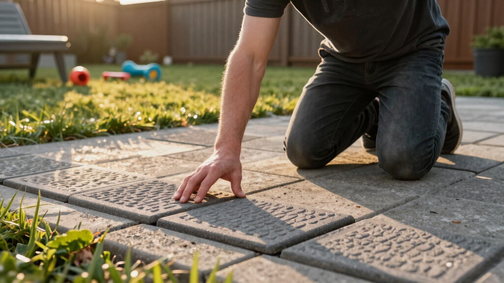 best backyard kennel flooring system