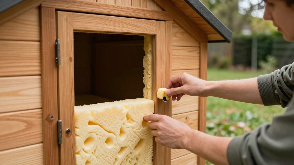best insulated dog house doors