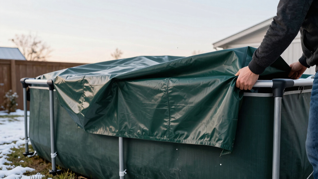 best winter pool cover for above ground pools