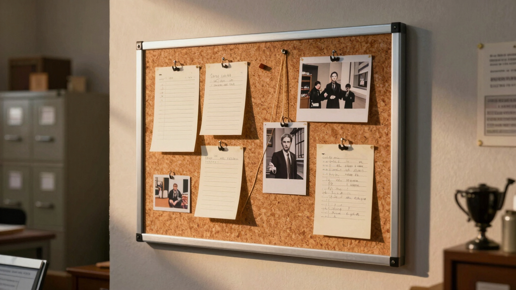 best wall mounted evidence board for case rooms