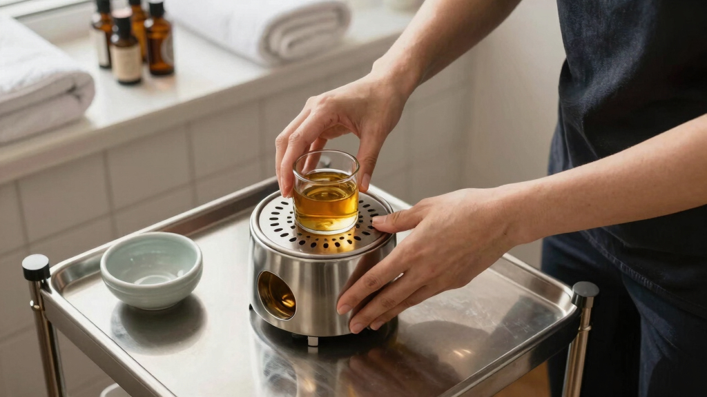 best massage oil warmer professional