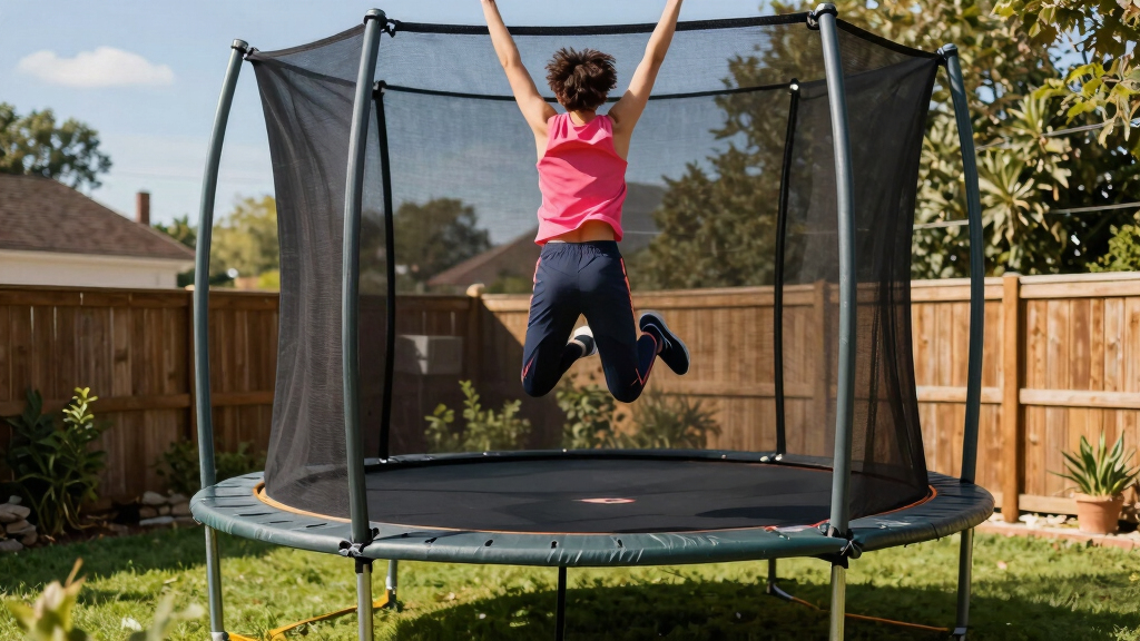 best trampoline with enclosure