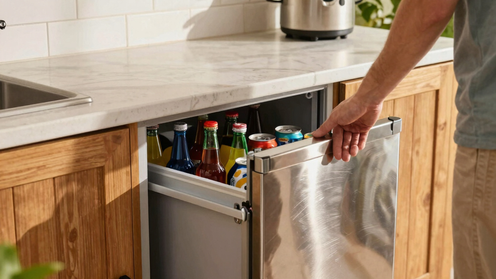 best beverage cooler for outdoor kitchen