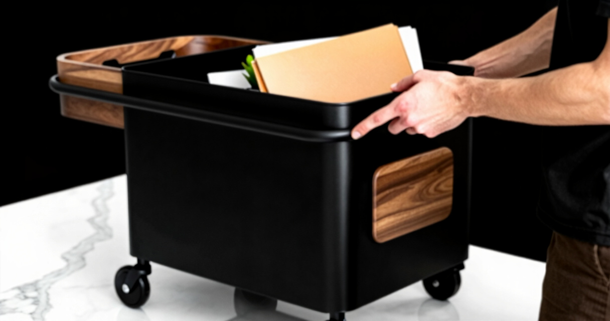 best rolling office storage cart