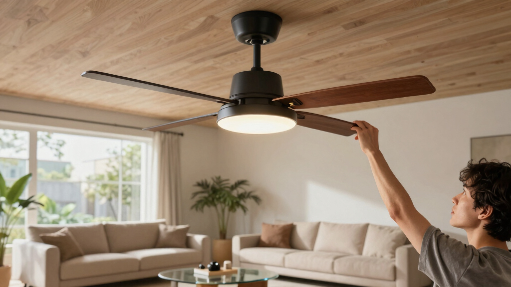 best ceiling fans with lights for living rooms