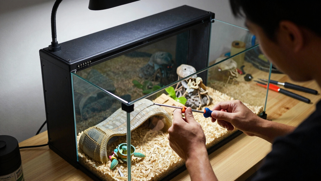 best front-opening reptile terrarium 120 gallon