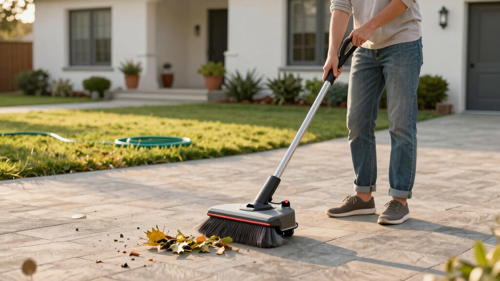 best electric power broom