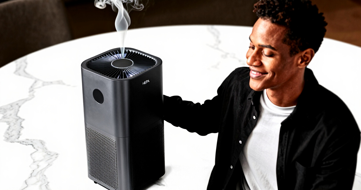 best HEPA air purifier with carbon for smoke