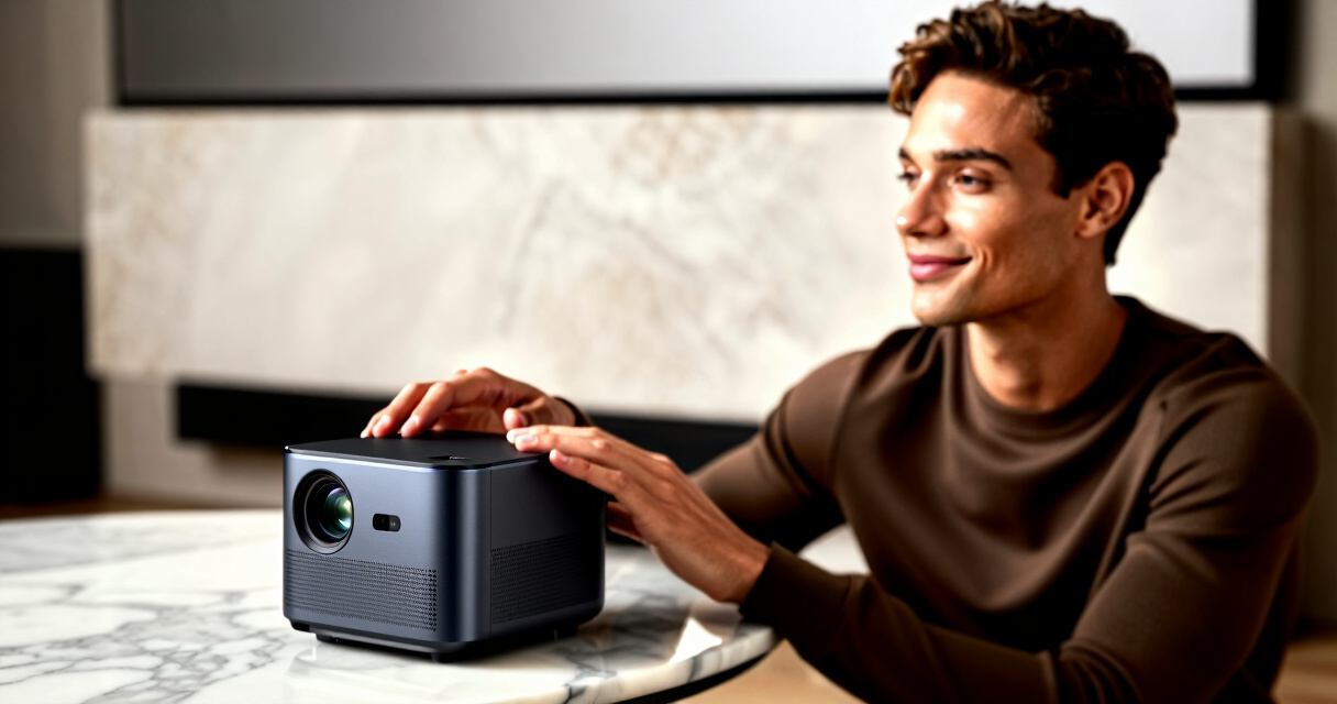 portable projector home theater