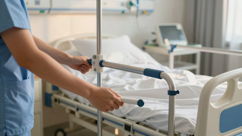 best hospital beds with split side rails for caregivers