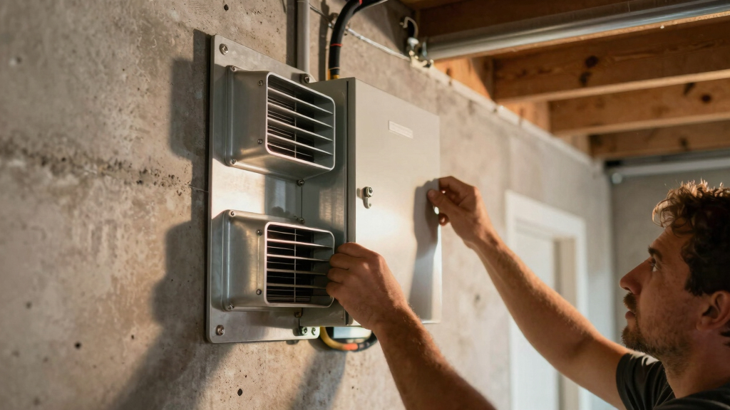 best basement ERV system