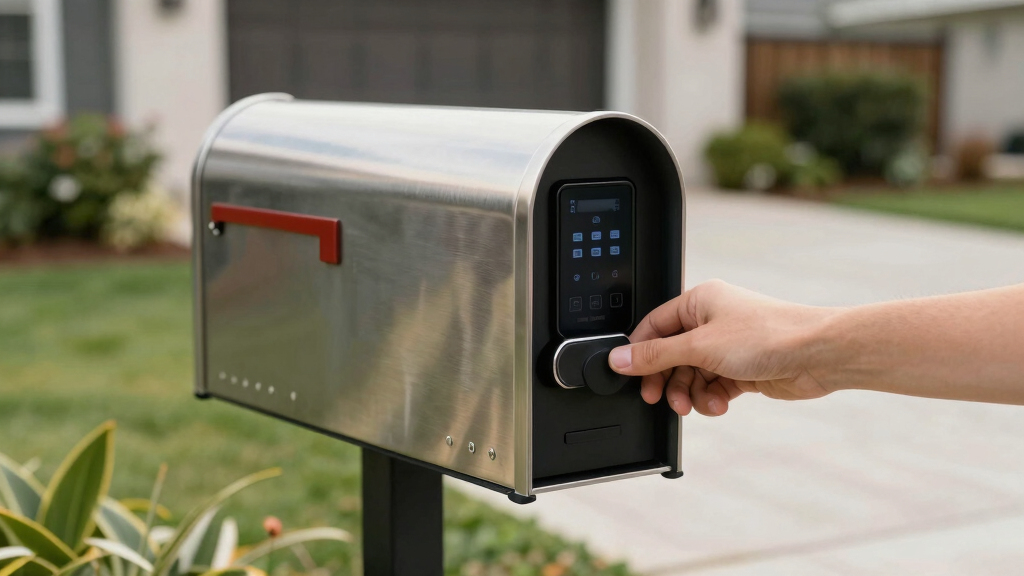 best smart mailbox package box premium
