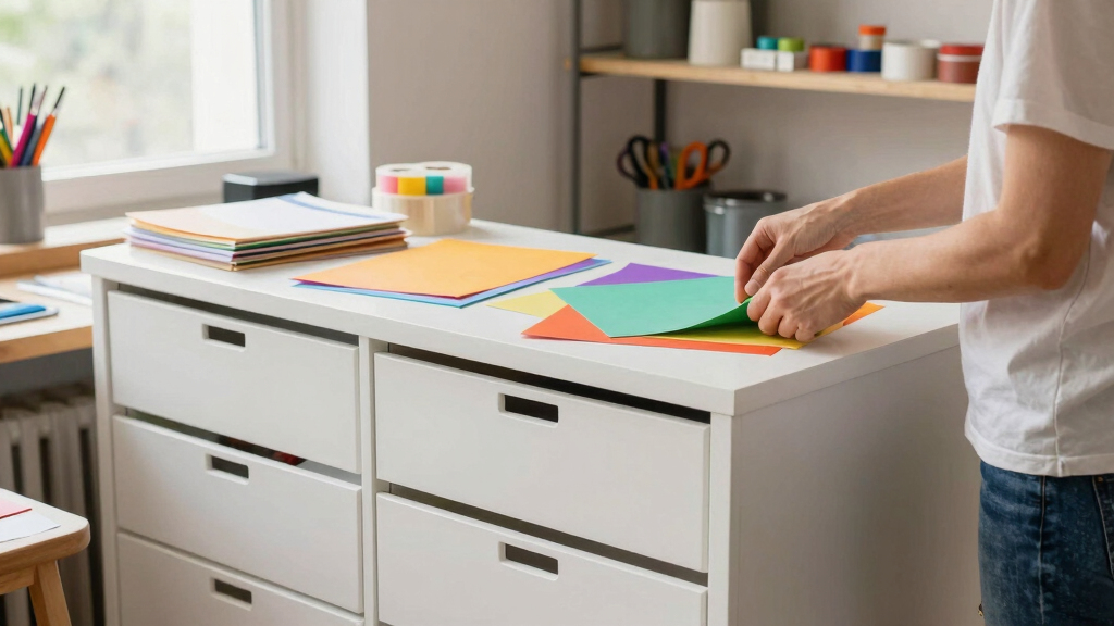 best flat file cabinet for paper crafters