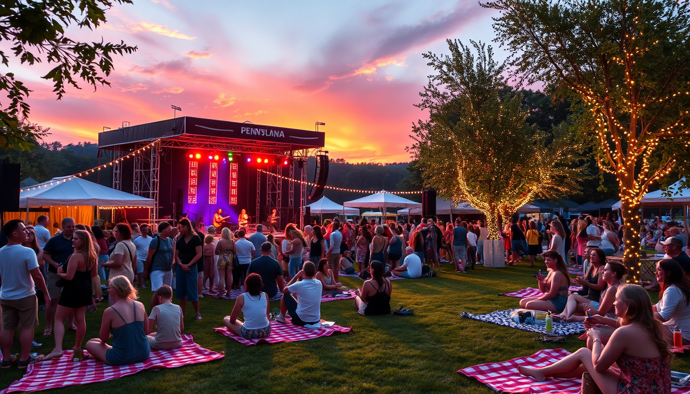 Discover the Top 5 Free Summer Concerts in Pennsylvania You Can