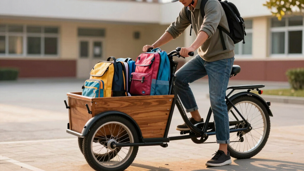best cargo electric bike for school drop offs