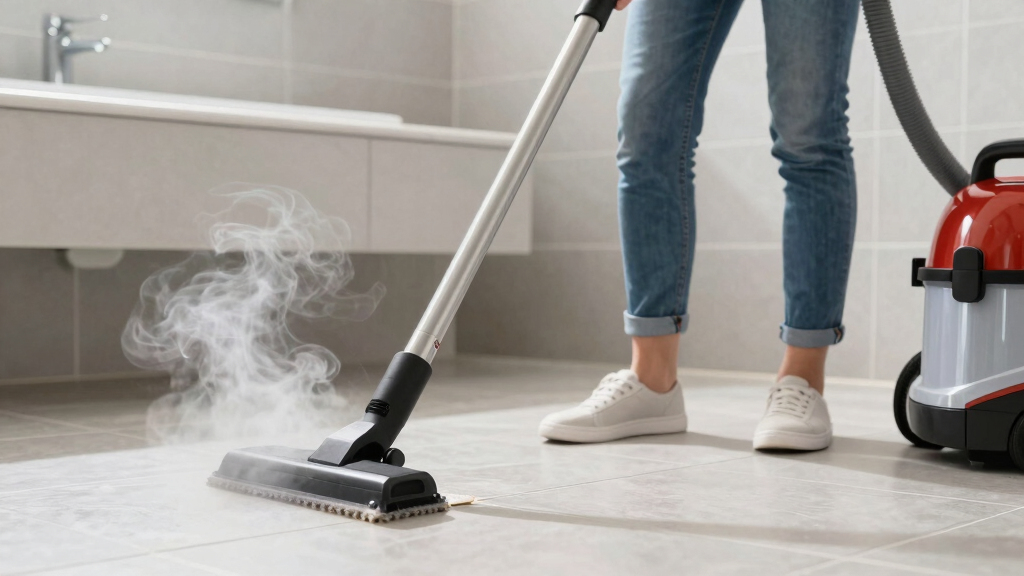 best steam cleaner for grout and tile