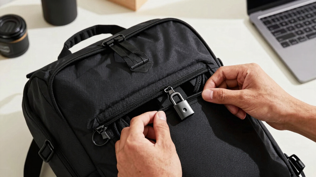 best anti theft travel backpack premium