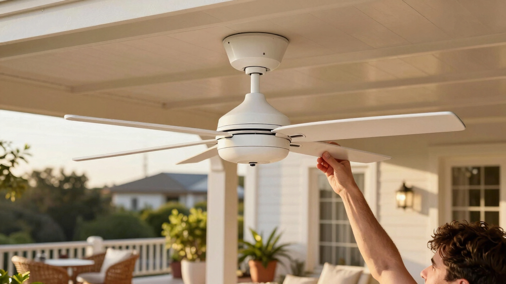 best quiet outdoor ceiling fans for covered patio