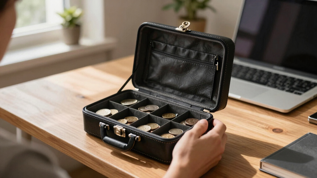 best coin collecting carrying case