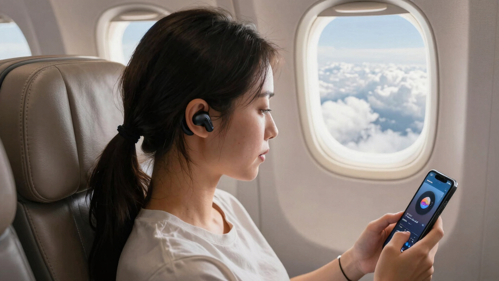 best luxury noise-canceling earbuds for flights