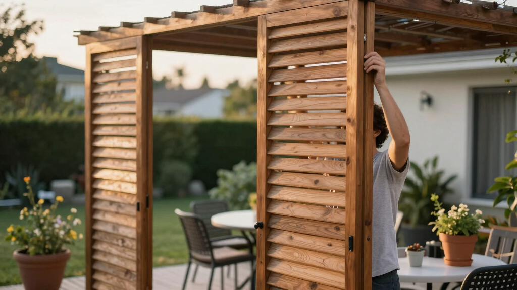 best louvered pergola