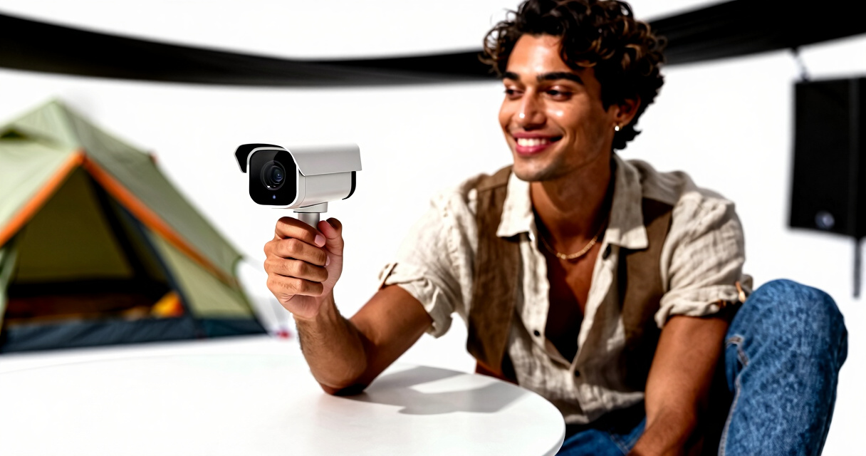 best campsite security camera for festival camps