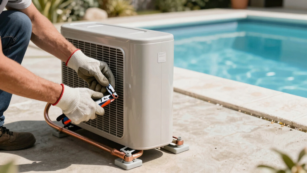 best pool heat pump heater for inground pool