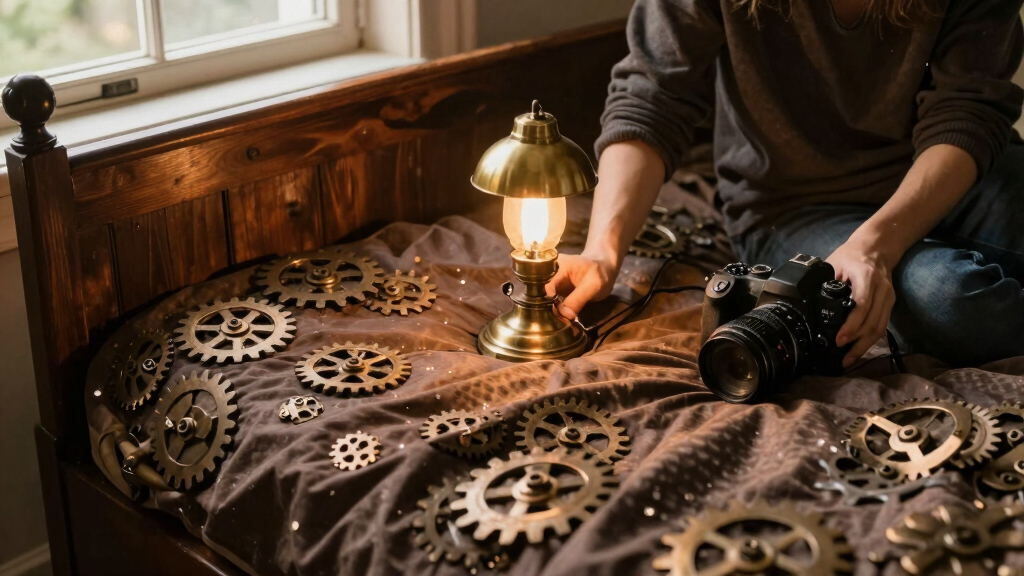 steampunk bedding set