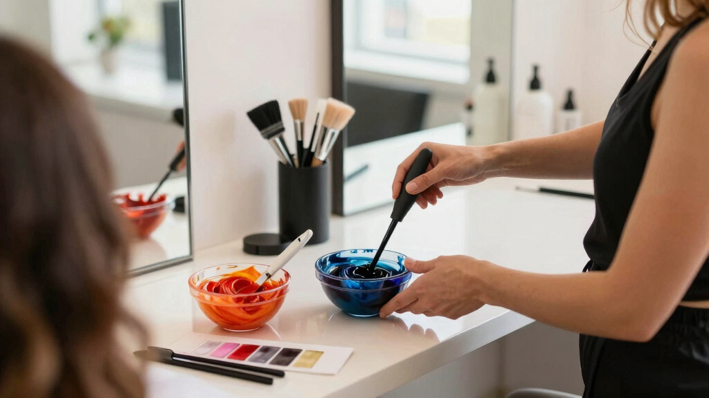 best professional hair color mixing station