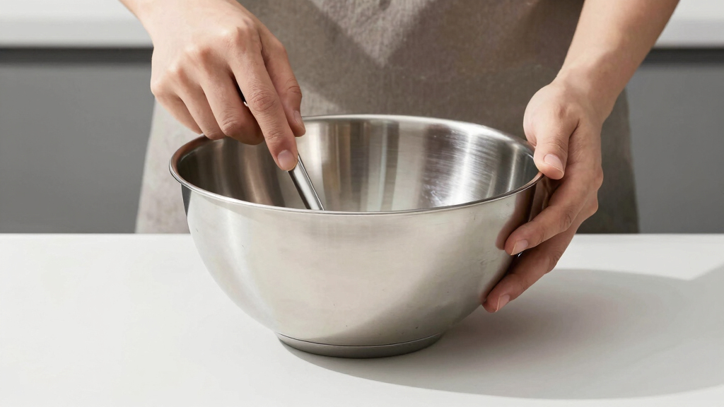 best large stainless mixing bowl set